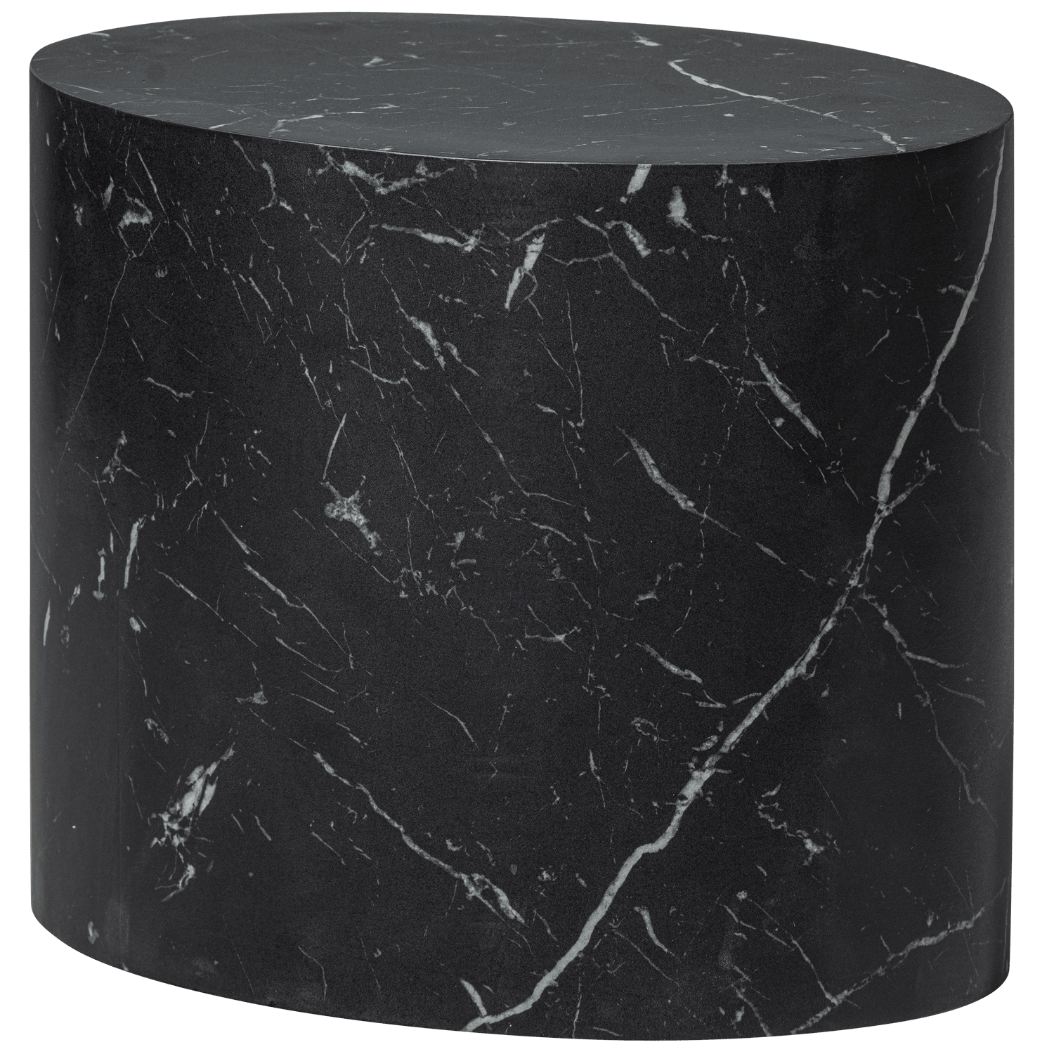QUINT SIDE TABLE MDF BLACK 40x48x33CM - PARIS14A.RO