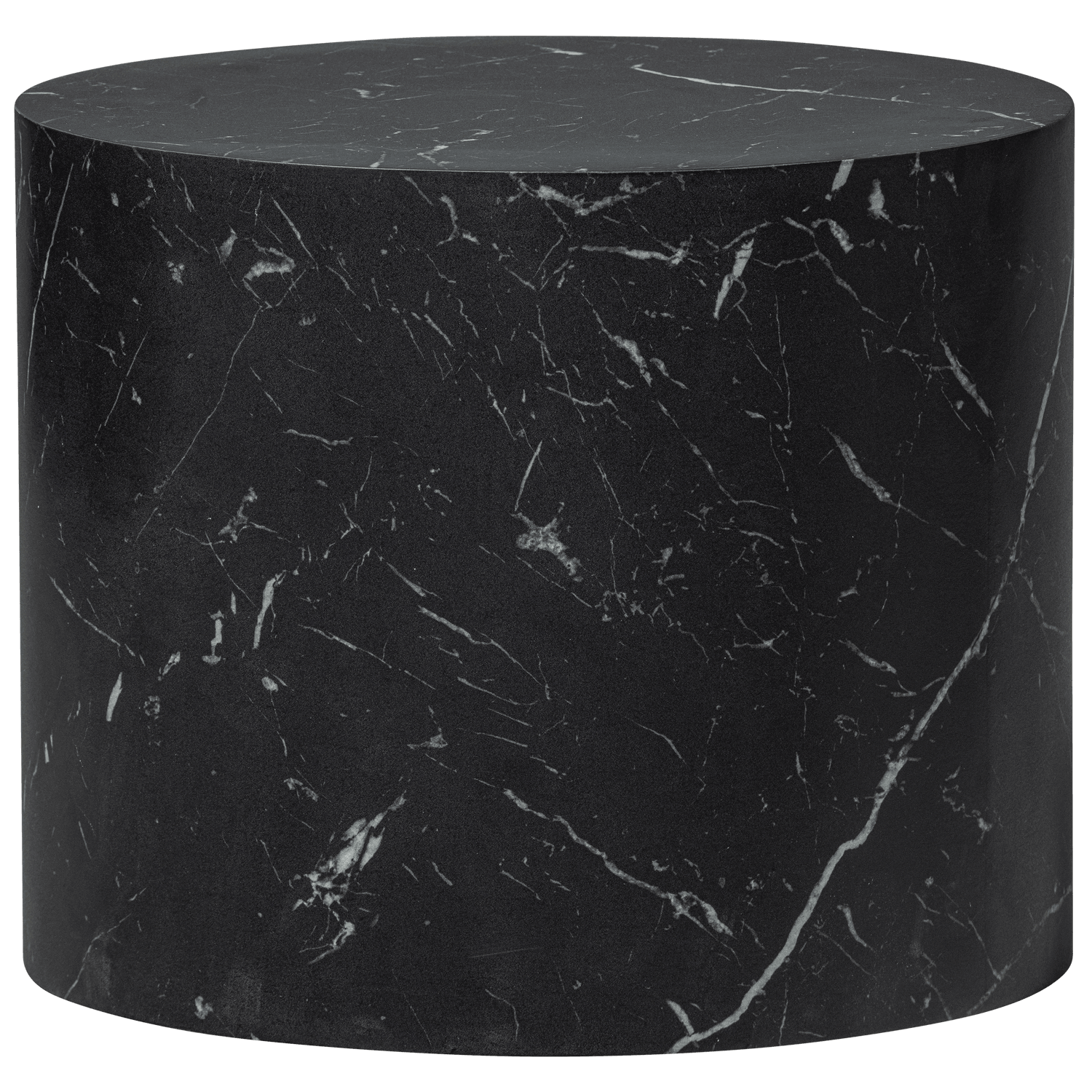QUINT SIDE TABLE MDF BLACK 40x48x33CM - PARIS14A.RO
