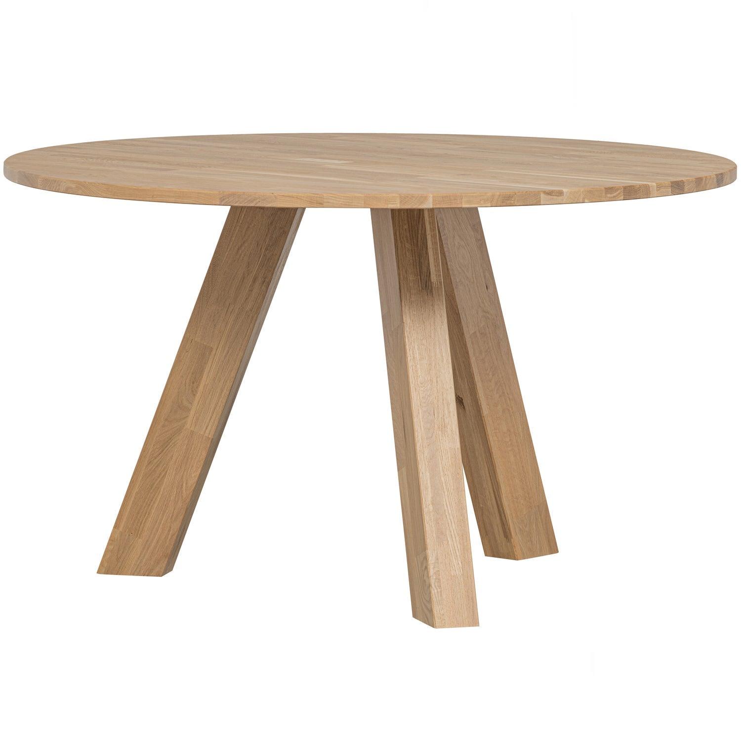 RHONDA DINING TABLE Ø129CM OAK NATURAL [fsc] - PARIS14A.RO