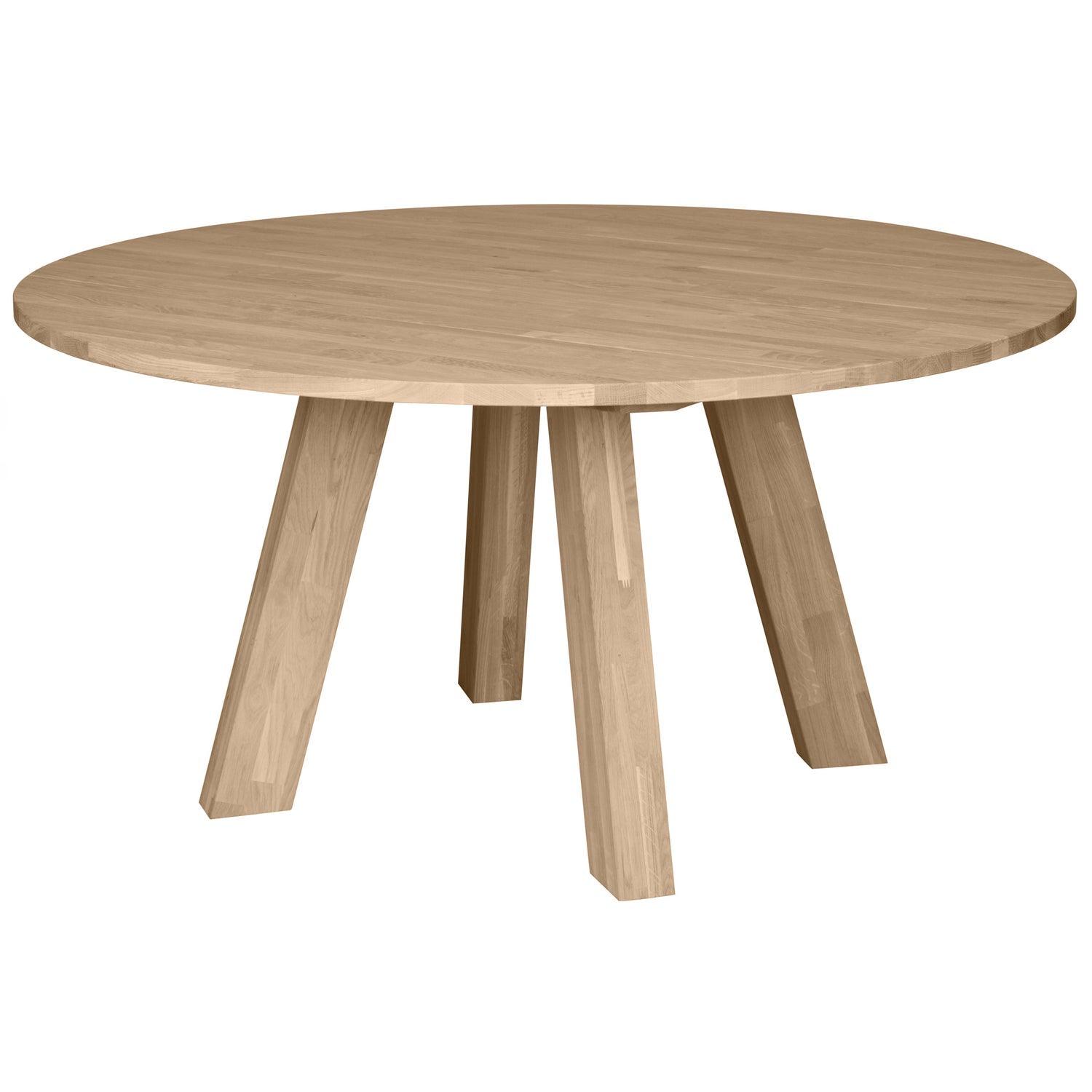 RHONDA DINING TABLE Ø150CM OAK NATURAL [fsc] - PARIS14A.RO