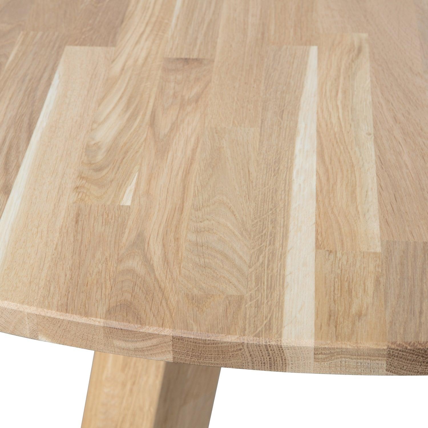 RHONDA DINING TABLE Ø150CM OAK NATURAL [fsc] - PARIS14A.RO