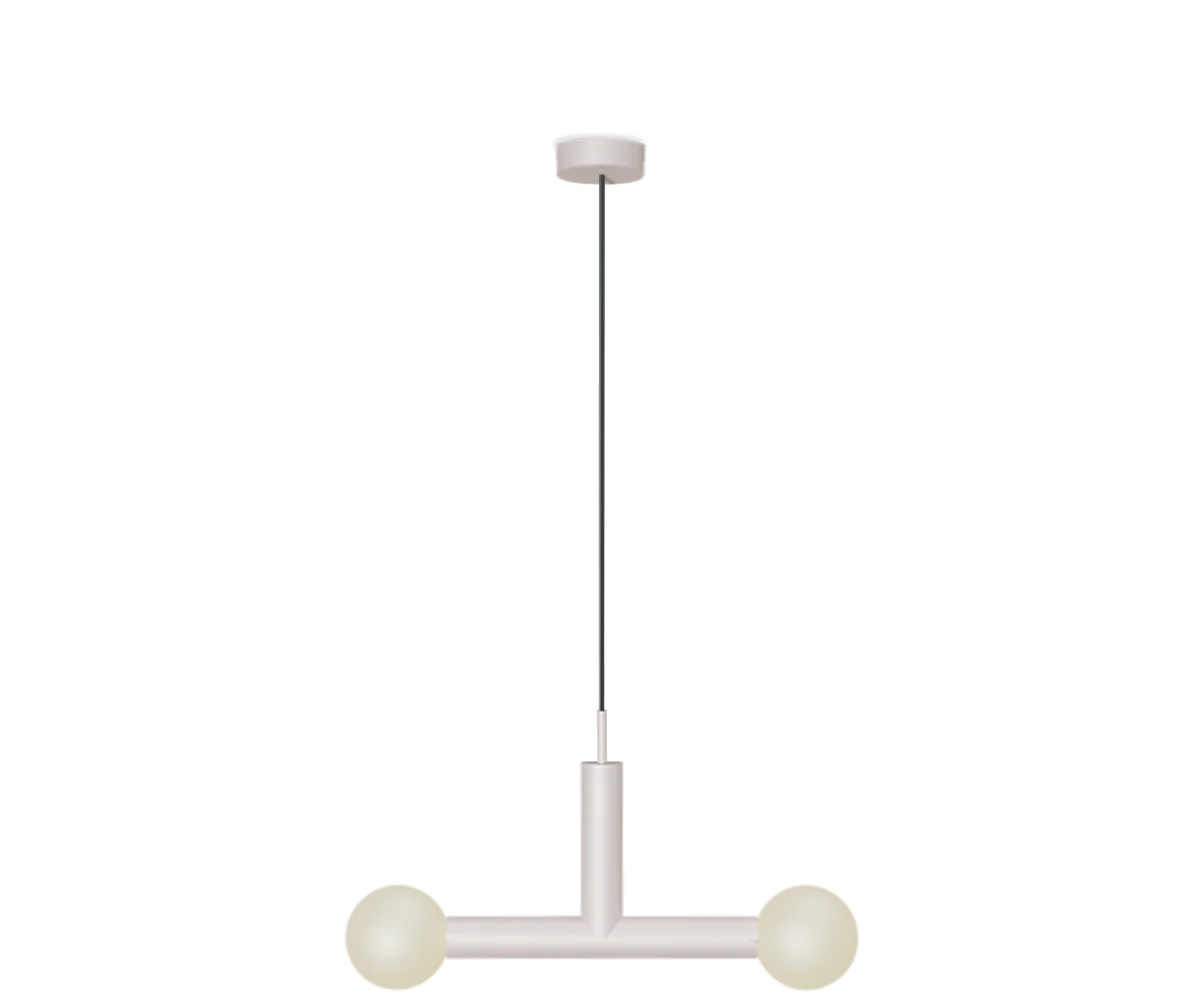 Candelabru suspendat Robin Rigoberta Pendant – fier, sticlă opal, negru mat, cablu textil, E14 – iluminat design pentru living și dining