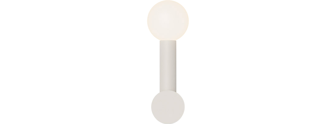 Aplica de perete Robin Rigoberta Wall Direct Curved – fier, sticlă opal, negru mat, E14 – iluminat design pentru living și hol