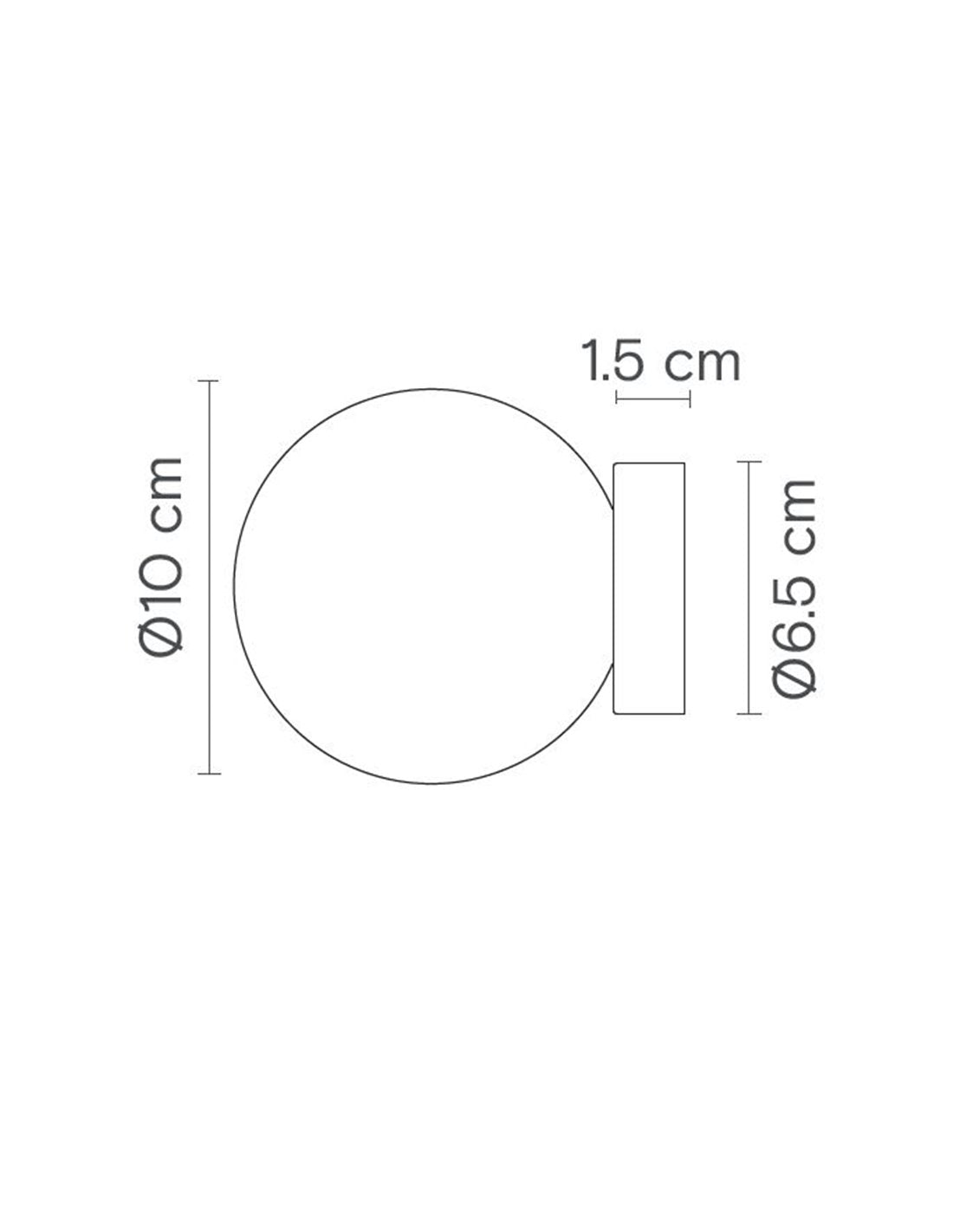 Aplica / plafonieră premium Robin Royal Rock – alamă aurie & alabastru, IP44, LED, Ø9 cm – iluminat decorativ de design pentru baie și living