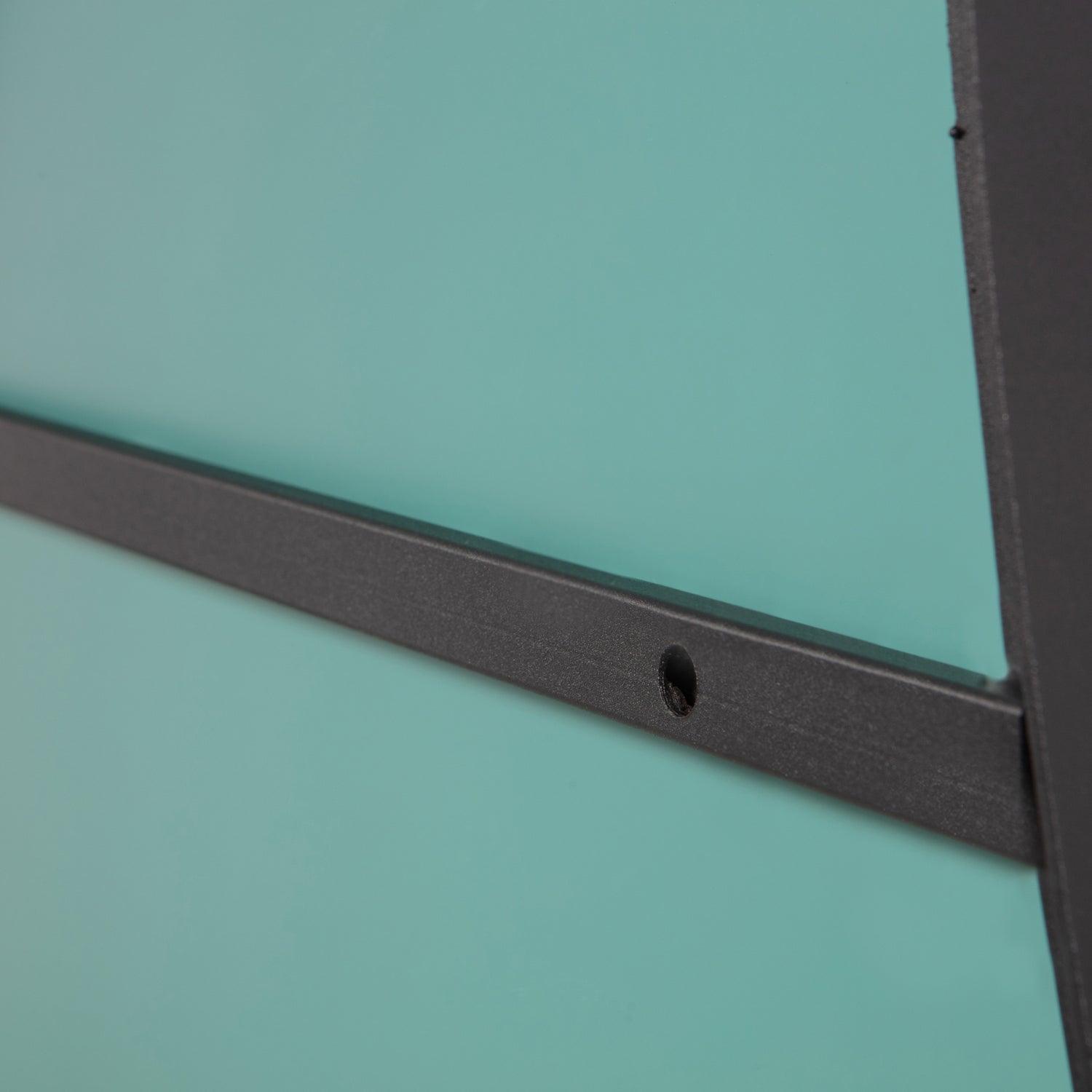 ROMEE ORGANIC MIRROR METAL BLACK 100x70CM - PARIS14A.RO