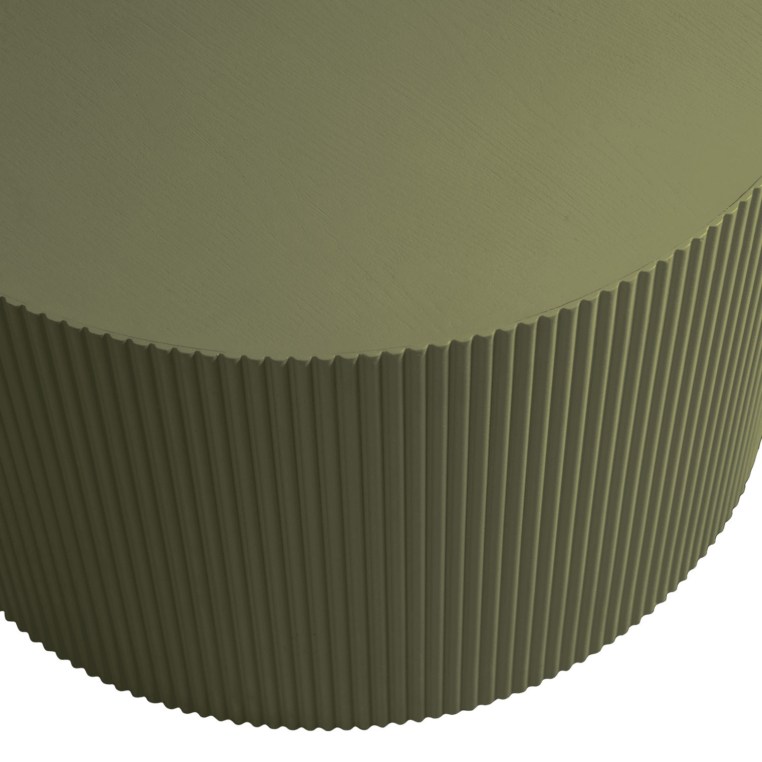 SANNE SIDE TABLE ROUND MILITARY GREEN - PARIS14A.RO