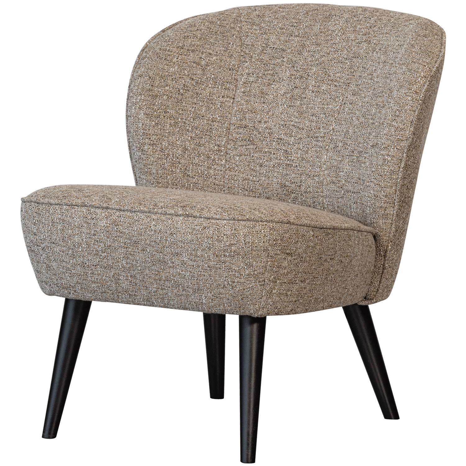 SARA ARMCHAIR FABRIC NATURAL MELANGE - PARIS14A.RO