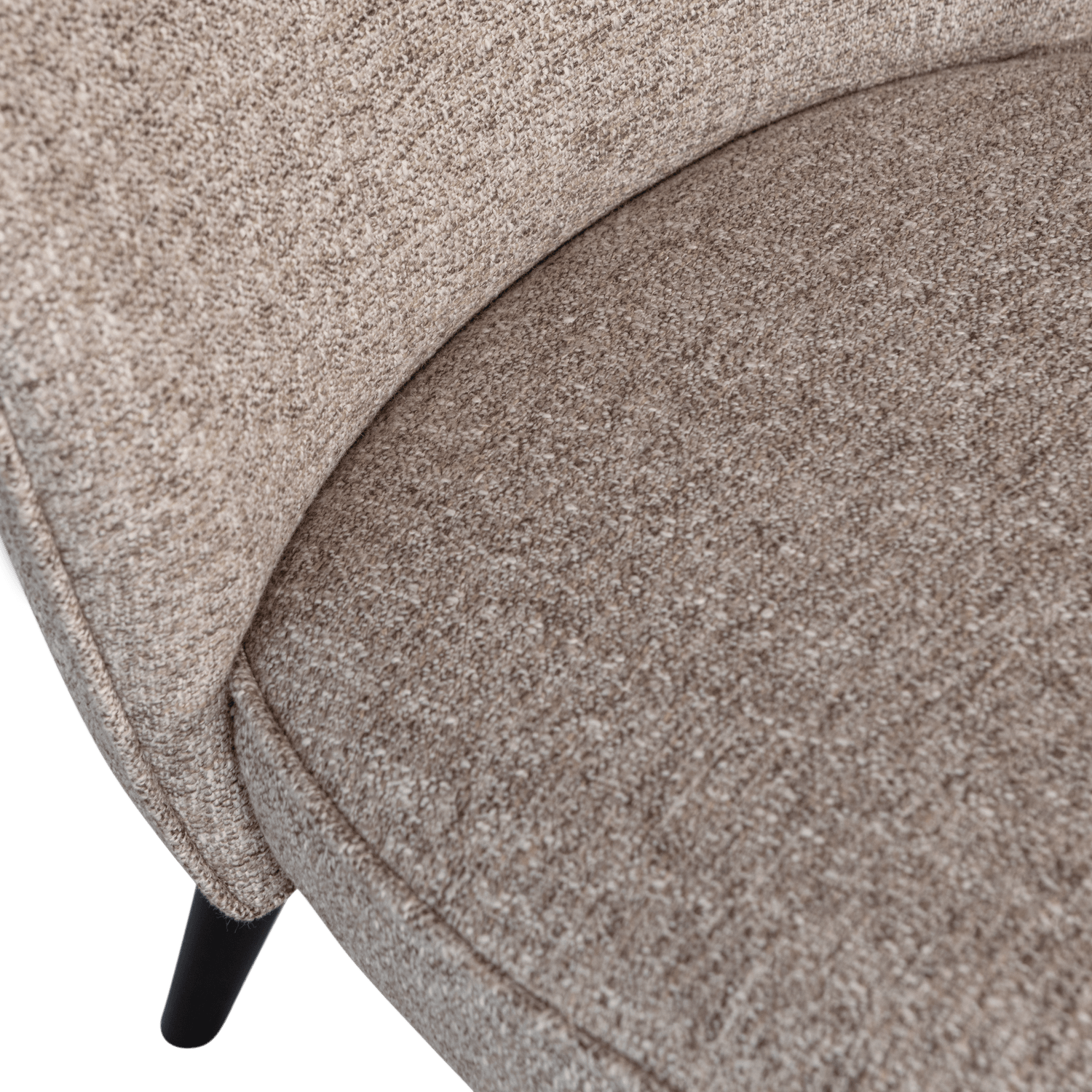 SARA ARMCHAIR FABRIC NATURAL MELANGE - PARIS14A.RO