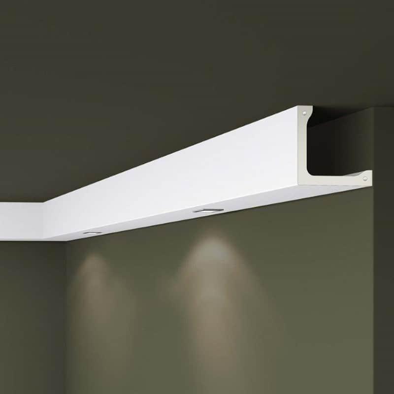 SCAFA DECORATIVA LED TAVAN PERETE POLIURETAN ARSTYL L4 100X100X2000 - PARIS14A.RO
