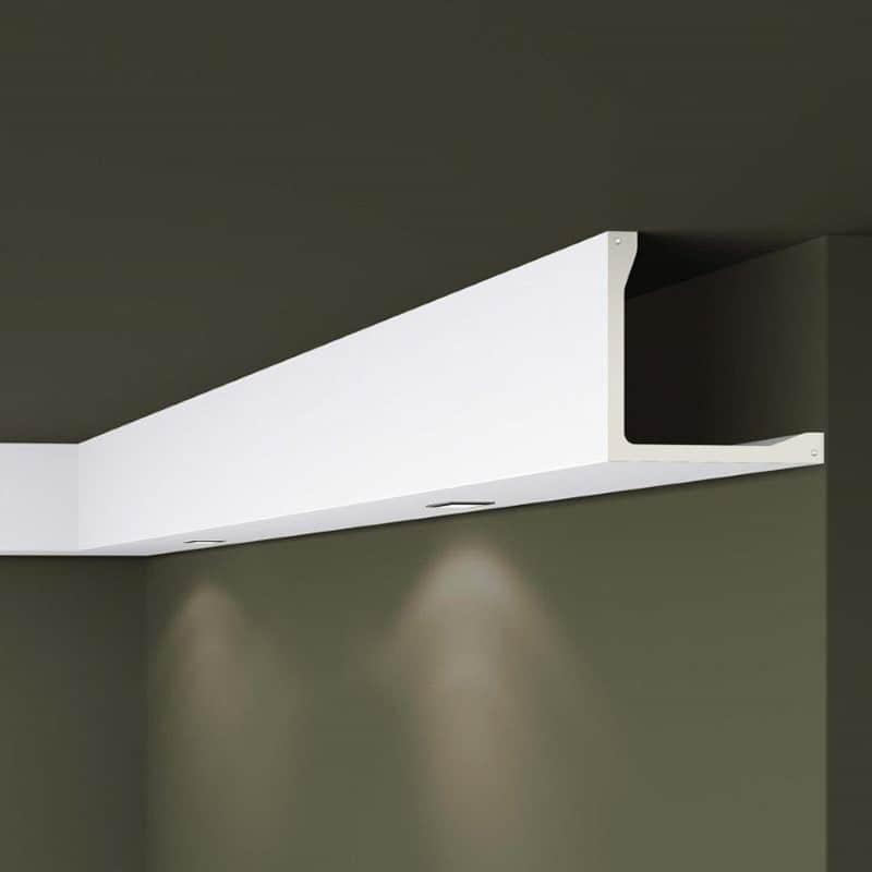 SCAFA DECORATIVA LED TAVAN PERETE POLIURETAN ARSTYL L5 200X200X2000 - PARIS14A.RO
