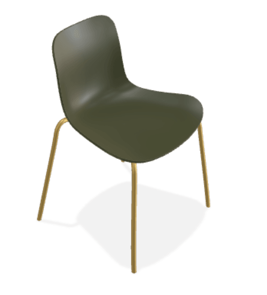 Scaun Langue cu material din Polipropilena - Norr11 - PARIS14A.RO