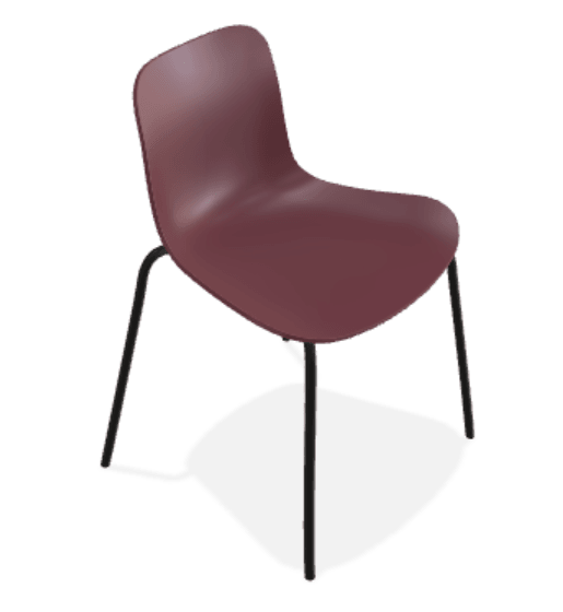 Scaun Langue cu material din Polipropilena - Norr11 - PARIS14A.RO