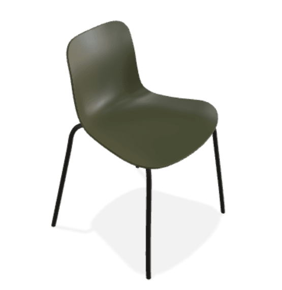 Scaun Langue cu material din Polipropilena - Norr11 - PARIS14A.RO