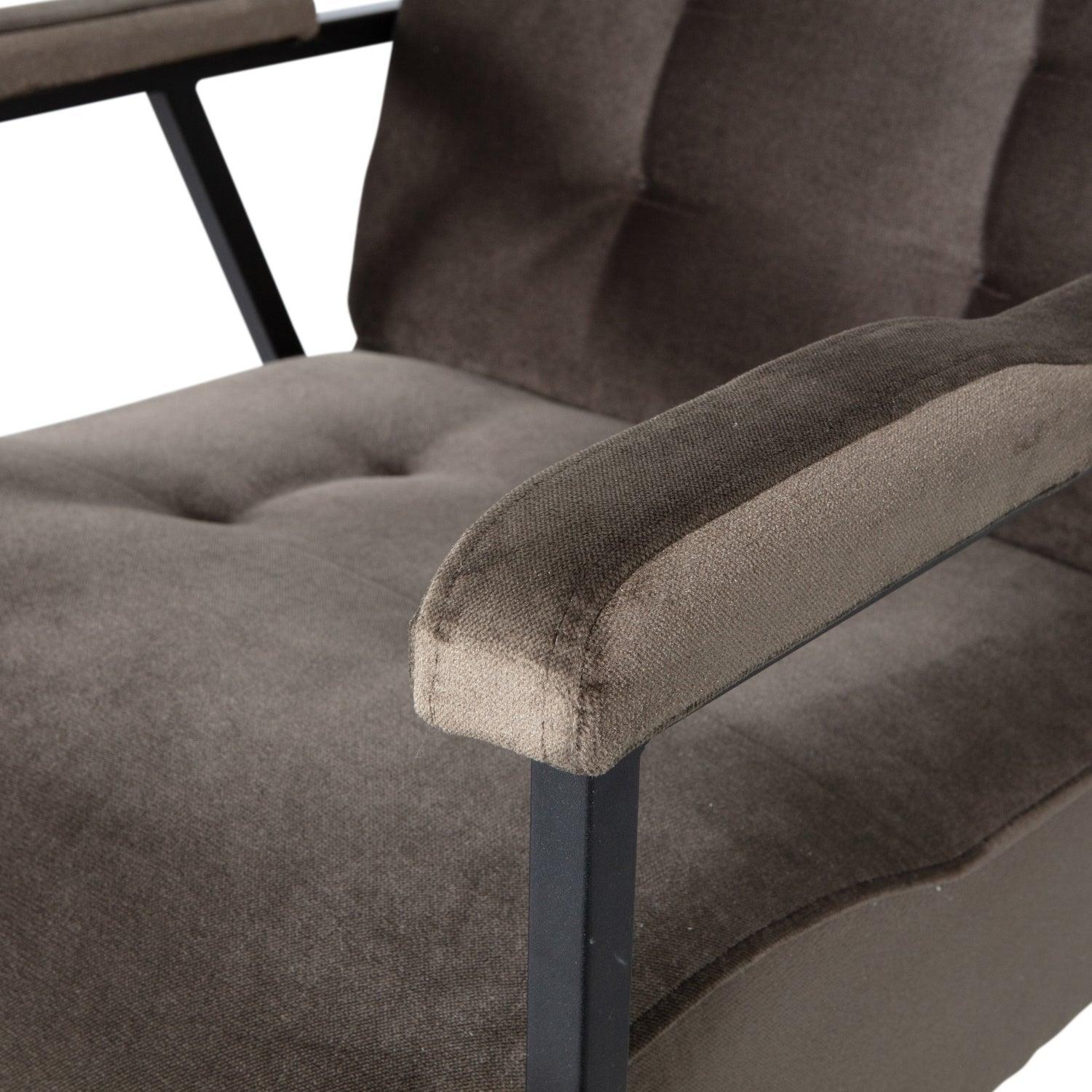 SCOTT ARMCHAIR VELVET WARM GREEN - PARIS14A.RO