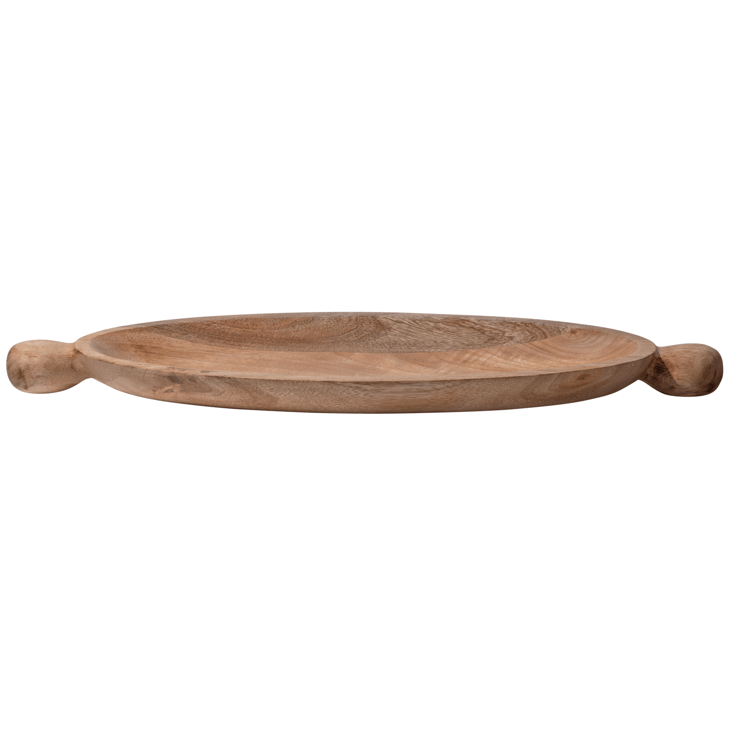 SEEMLY DECORATION BOWL OVAL MANGO WOOD NATURAL - PARIS14A.RO