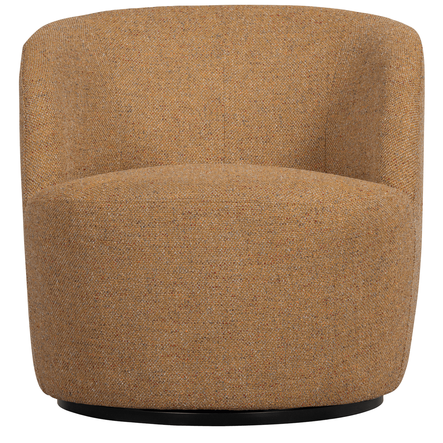 SERRA SWIVEL CHAIR WOVEN FABRIC CURRY MELANGE - PARIS14A.RO