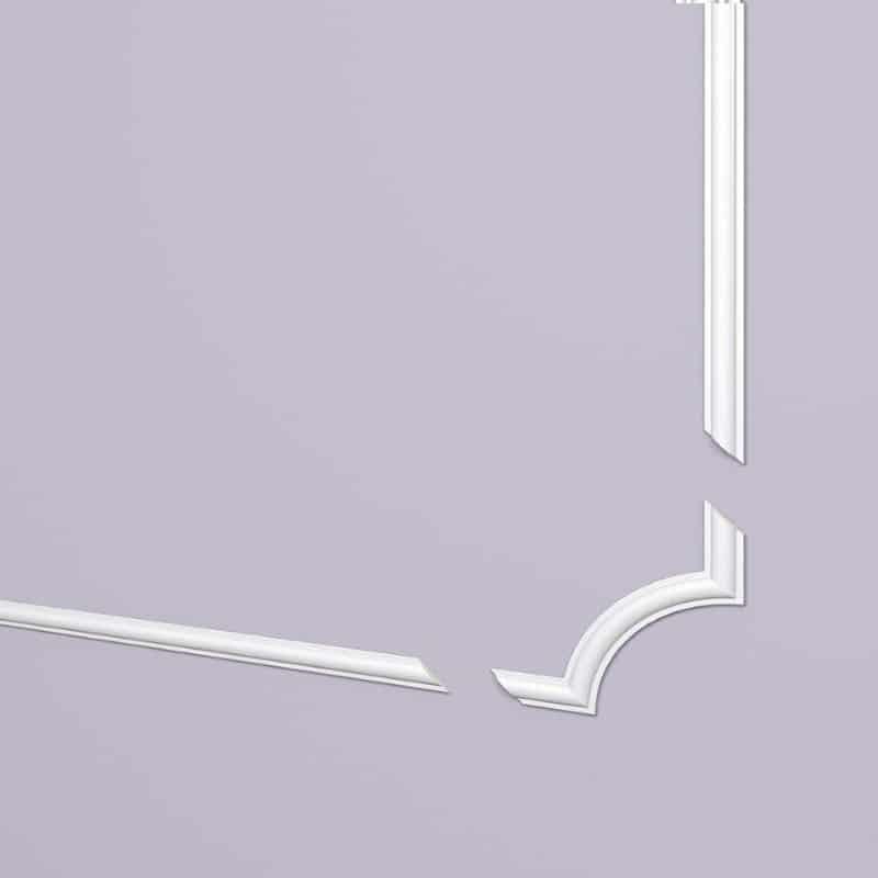 SET COLTAR DECORATIV ACCESORIU ARSTYL SP2-5 PENTRU PROFIL SP2- 4 BUC. - PARIS14A.RO