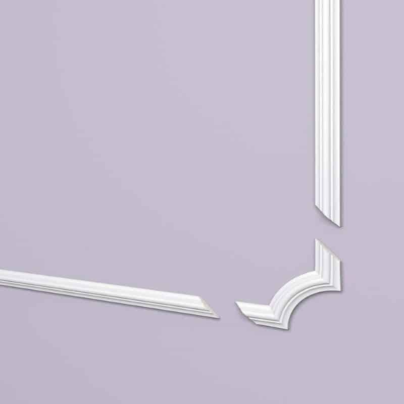SET COLTAR DECORATIV ACCESORIU ARSTYL SP3-3 PENTRU PROFIL SP3- 4 BUC. - PARIS14A.RO