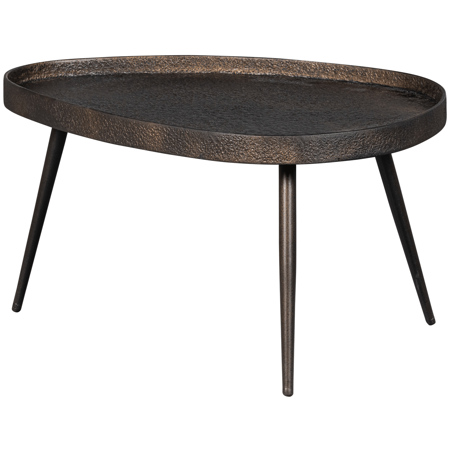 SET OF 2 - CRUDE SIDETABLES ANTIQUE BRONZE - PARIS14A.RO