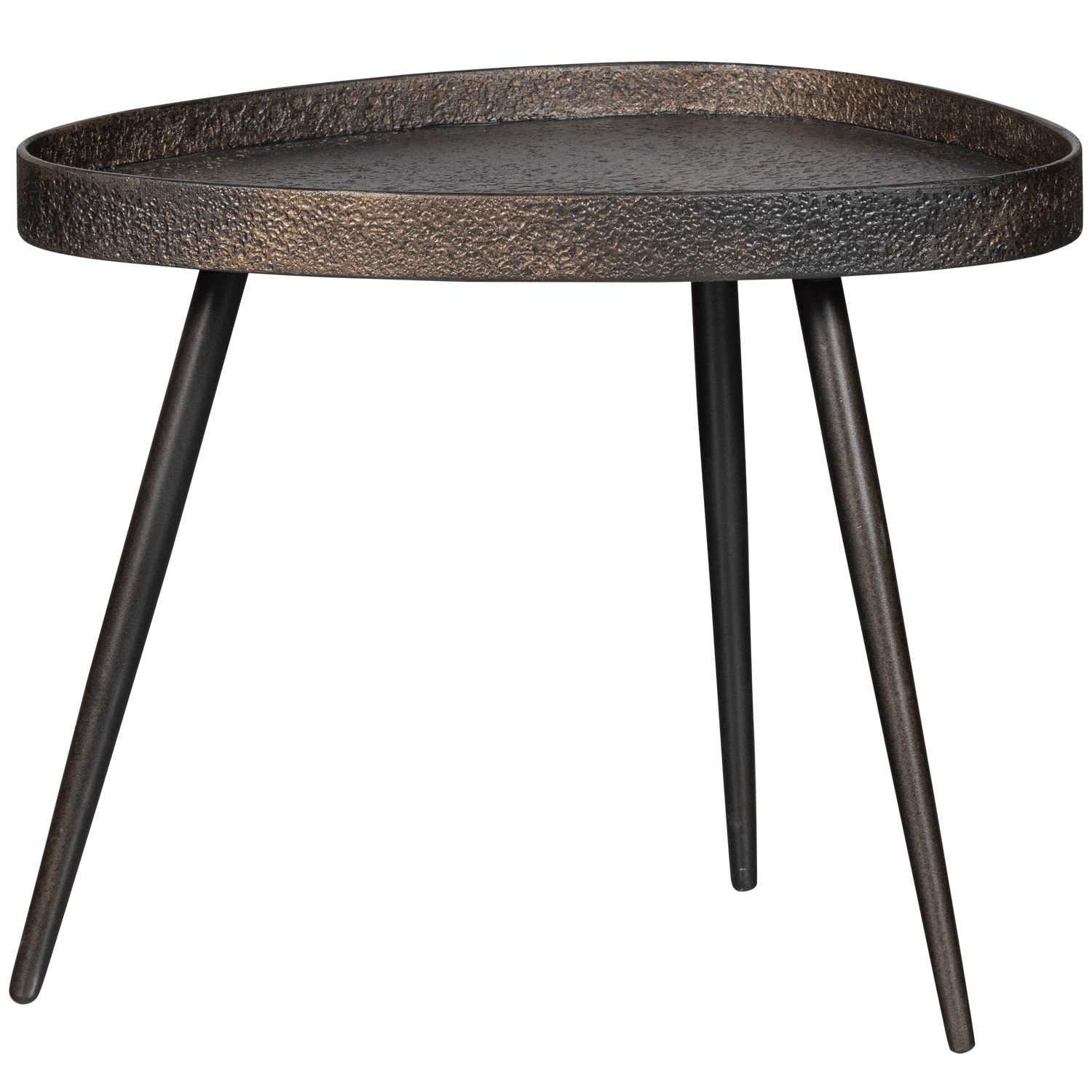 SET OF 2 - CRUDE SIDETABLES ANTIQUE BRONZE - PARIS14A.RO