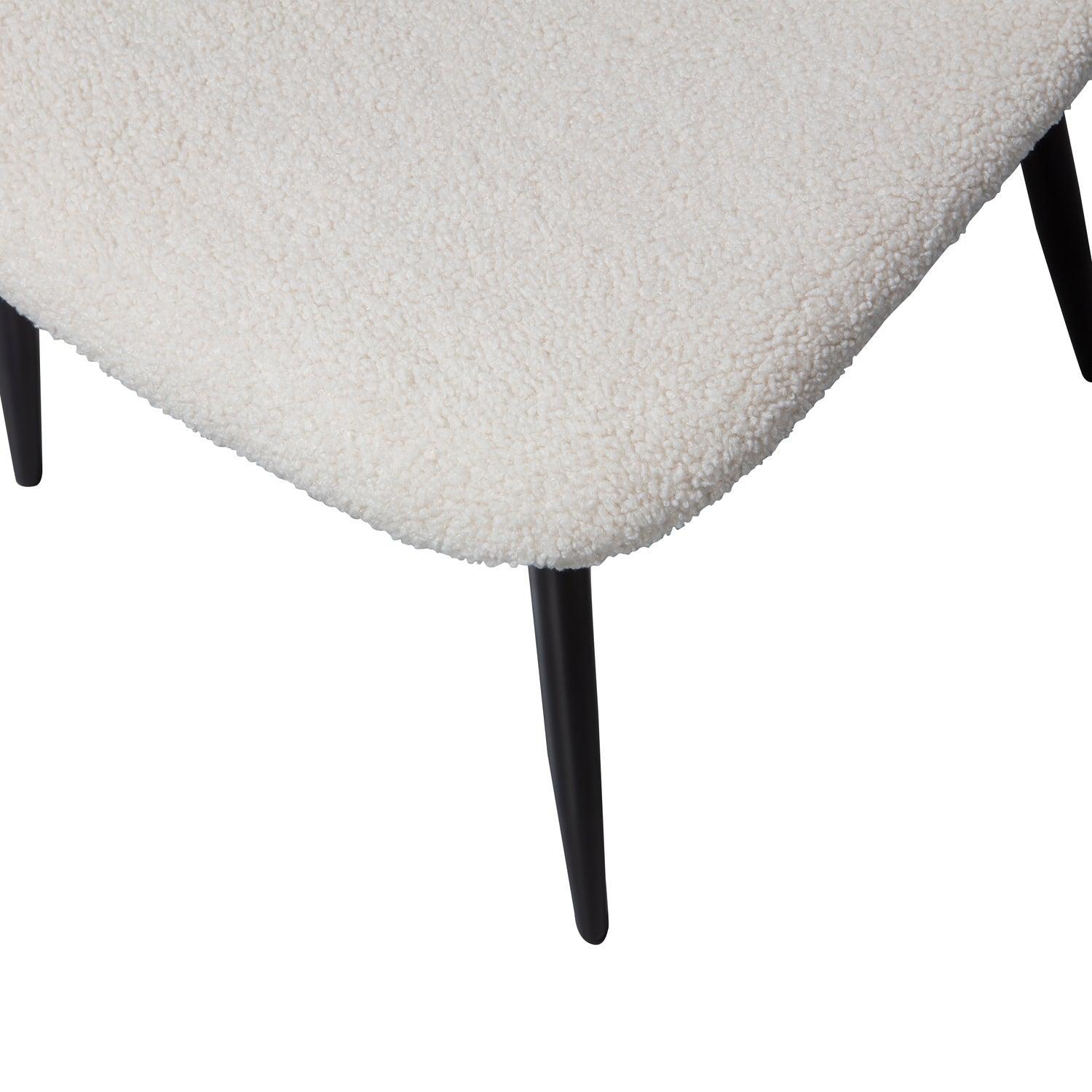 SET OF 2 - MARIJE DINING CHAIR TEDDY NATURAL - PARIS14A.RO
