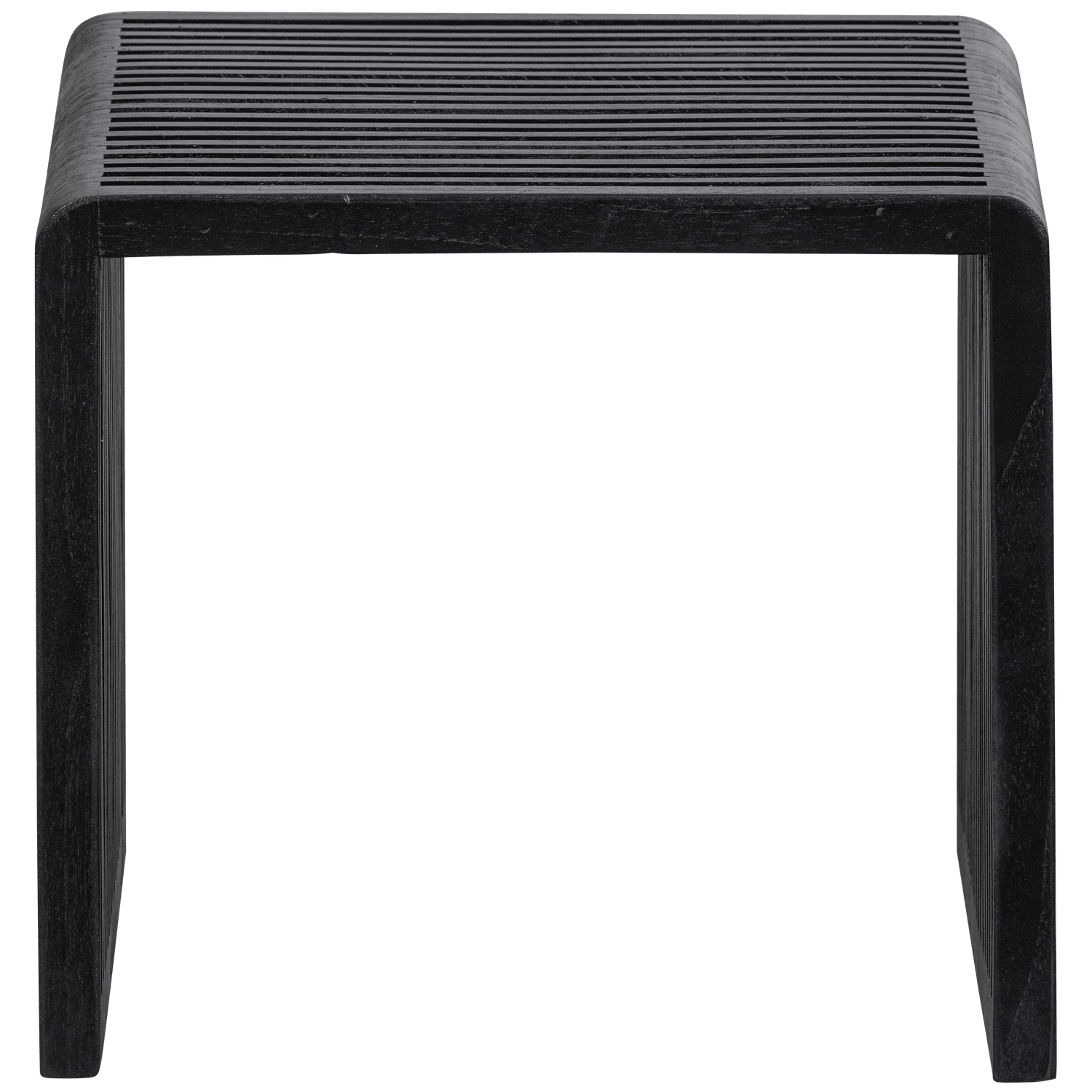 SET OF 2 - WILLA SIDETABLES RECYCLED TEAK BLACK - PARIS14A.RO