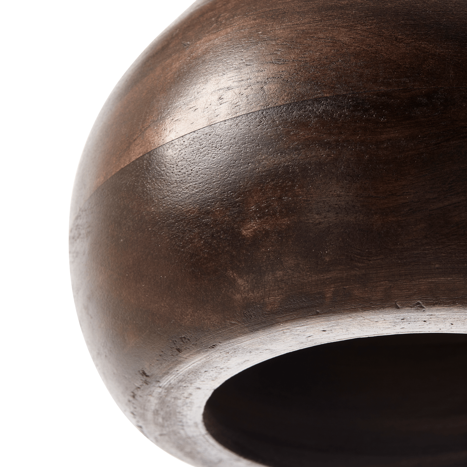 SET OF 3 - TUMBLE HANGING LAMPS WOOD WALNUT - PARIS14A.RO
