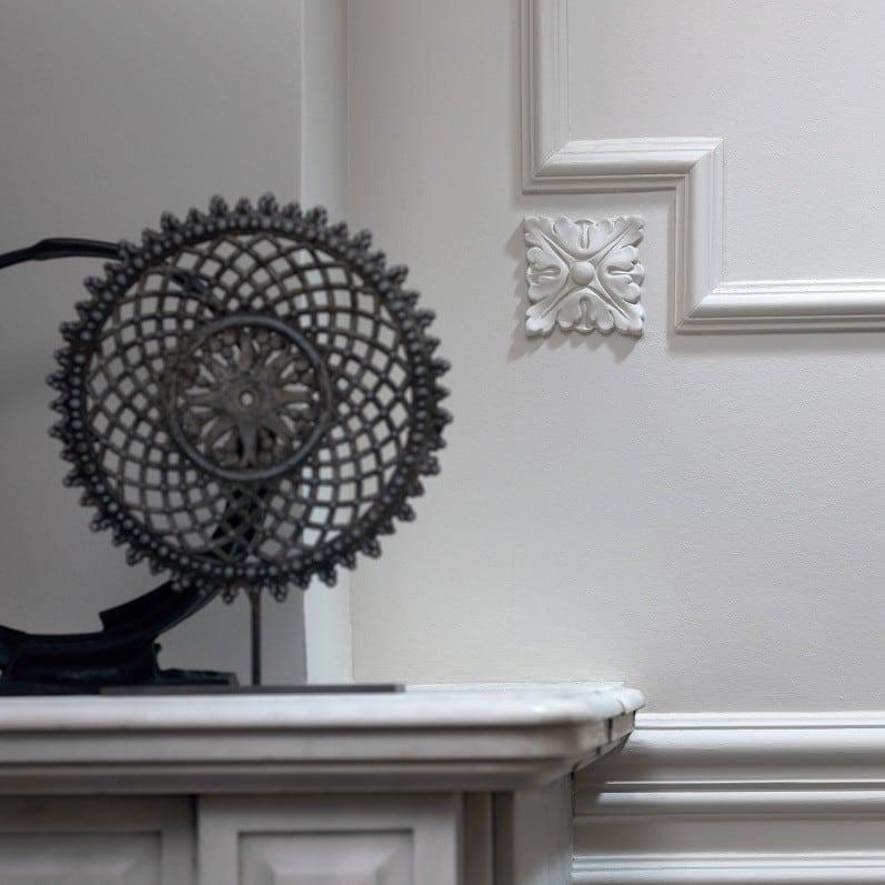 SET ROZETA DECORATIVA TAVAN PERETE POLIURETAN ARSTYL R13 95X95X18 - 2 BUC. - PARIS14A.RO