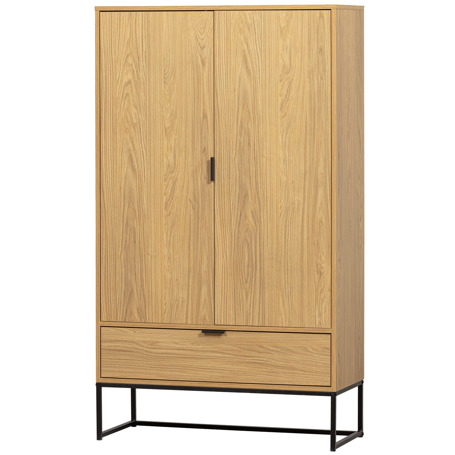 SILAS 2-DOORS CABINET OAK DECOR [fsc] - PARIS14A.RO