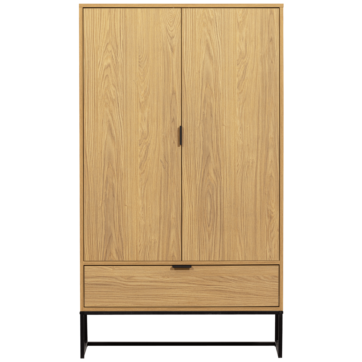 SILAS 2-DOORS CABINET OAK DECOR [fsc] - PARIS14A.RO