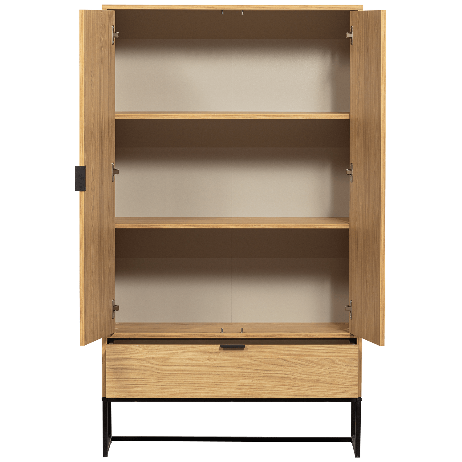 SILAS 2-DOORS CABINET OAK DECOR [fsc] - PARIS14A.RO