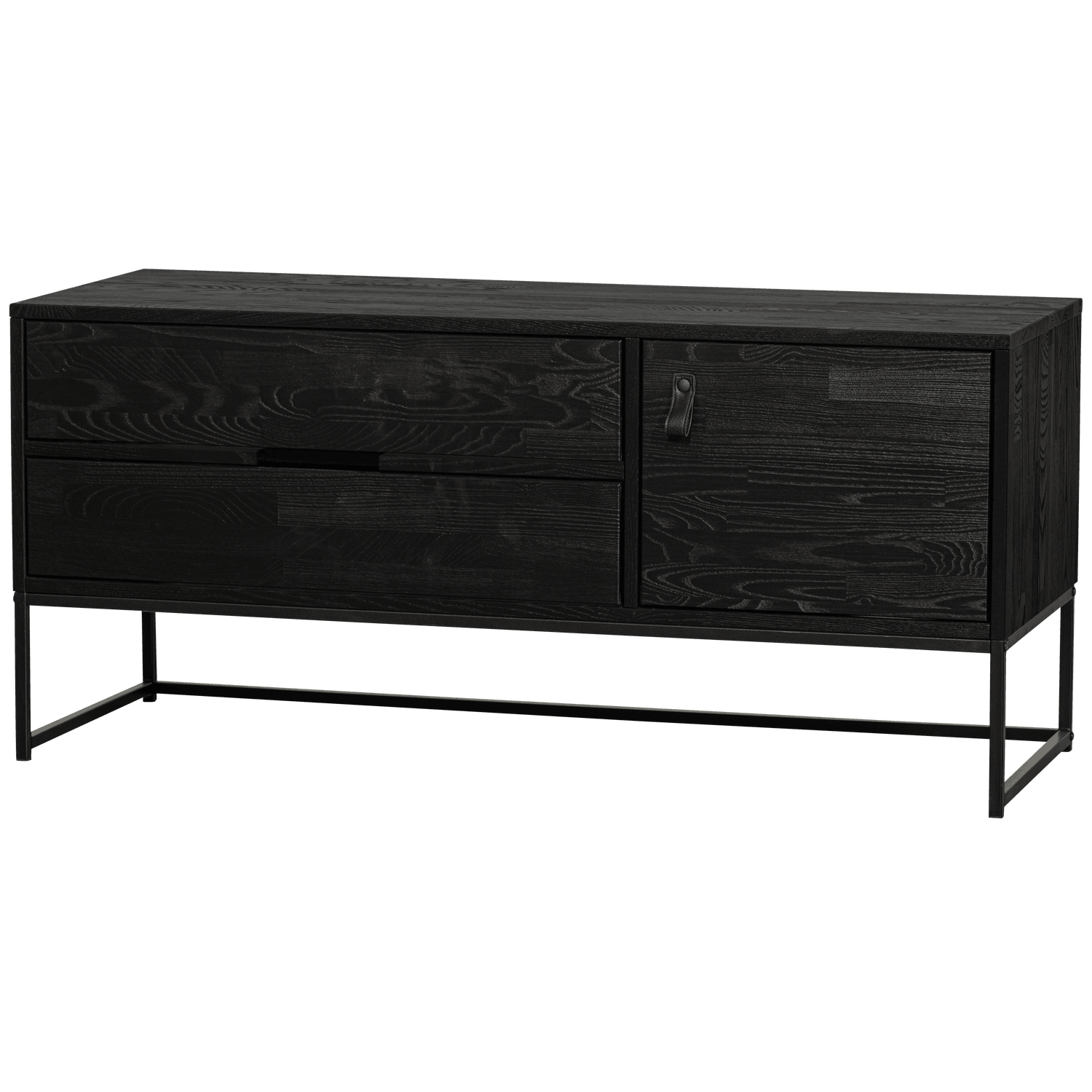 SILAS TV UNIT 120CM ASH BLACKNIGHT [fsc] - PARIS14A.RO
