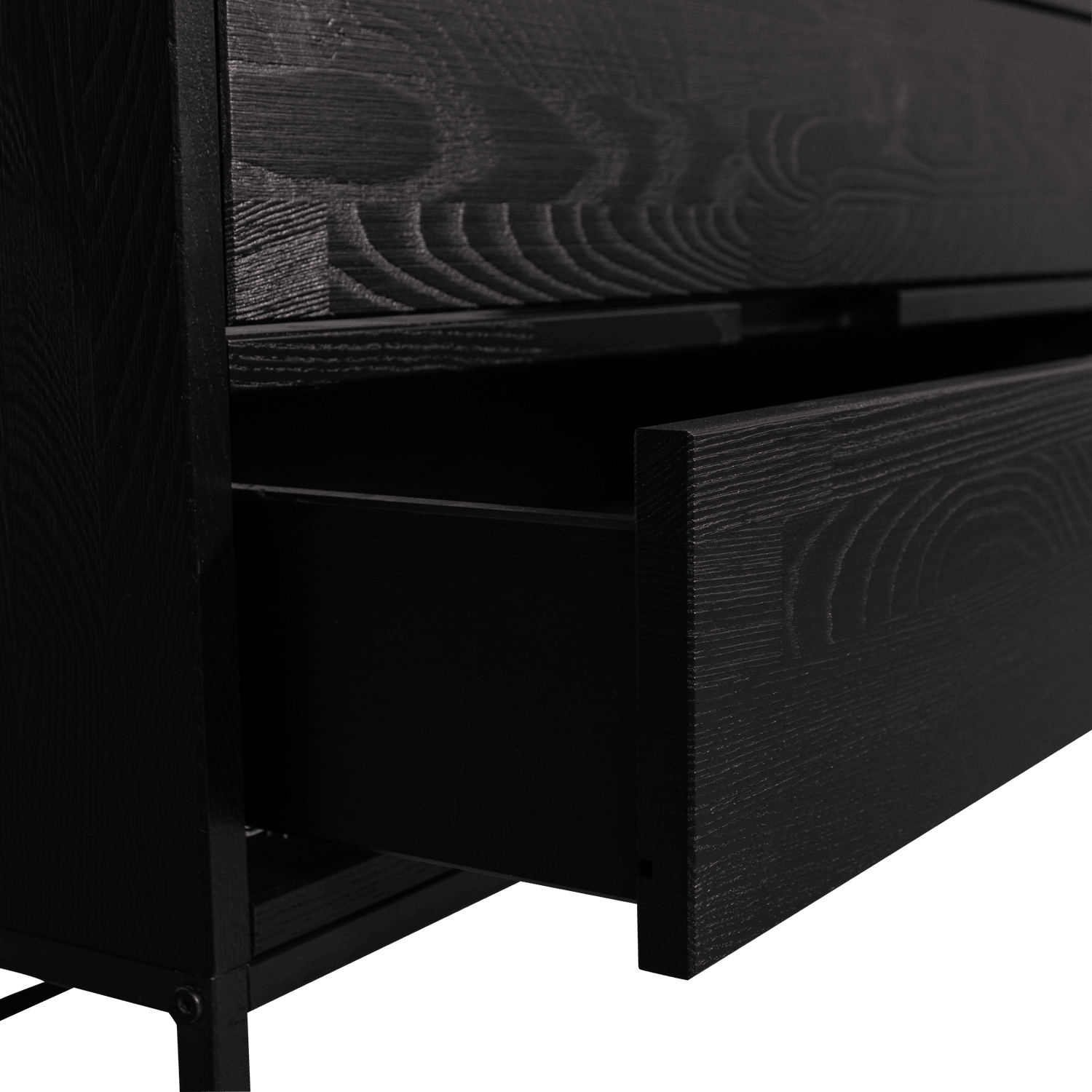SILAS TV UNIT 120CM ASH BLACKNIGHT [fsc] - PARIS14A.RO