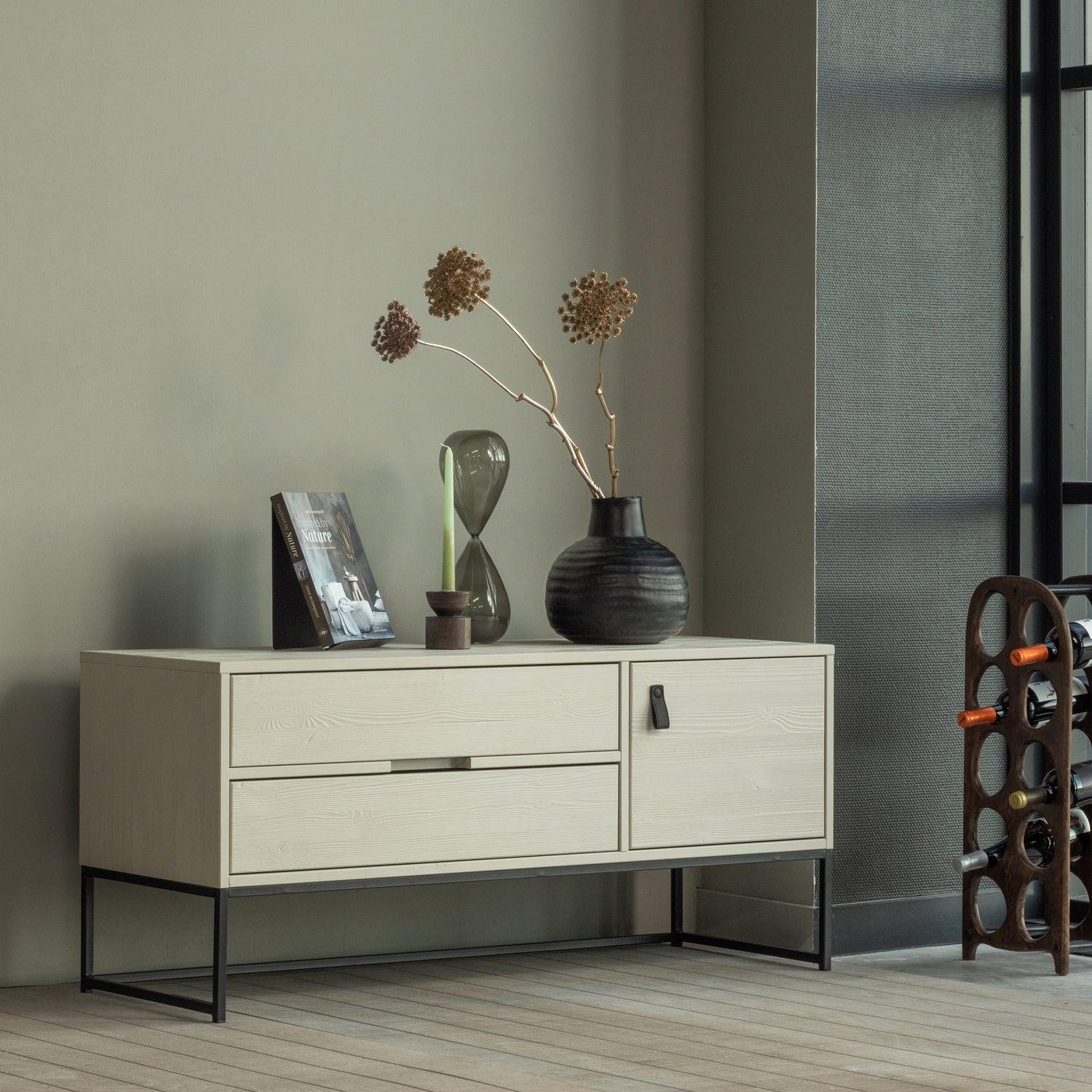 SILAS TV UNIT 120CM PINE DUST [fsc] - PARIS14A.RO
