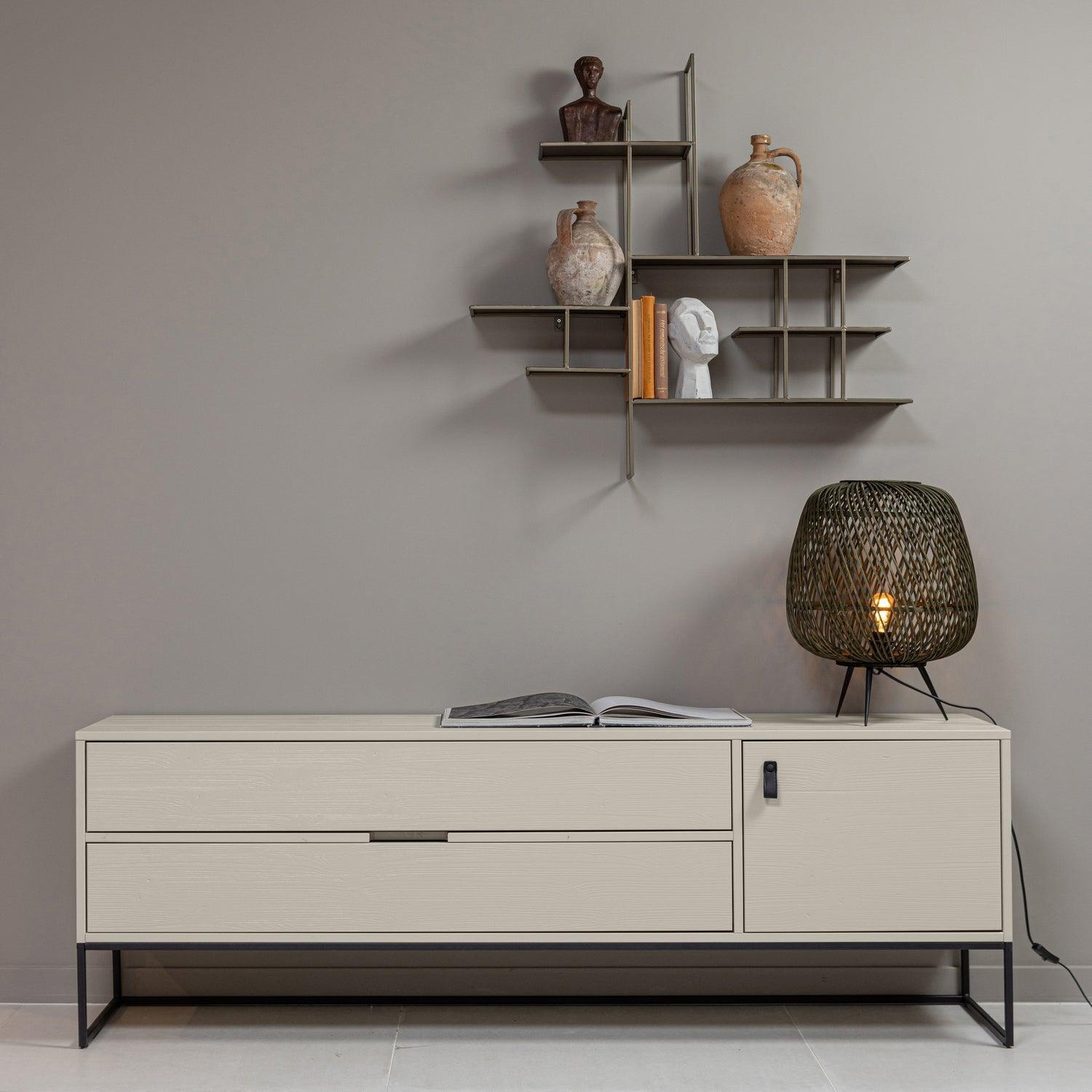 SILAS TV UNIT 180CM PINE DUST [fsc] - PARIS14A.RO
