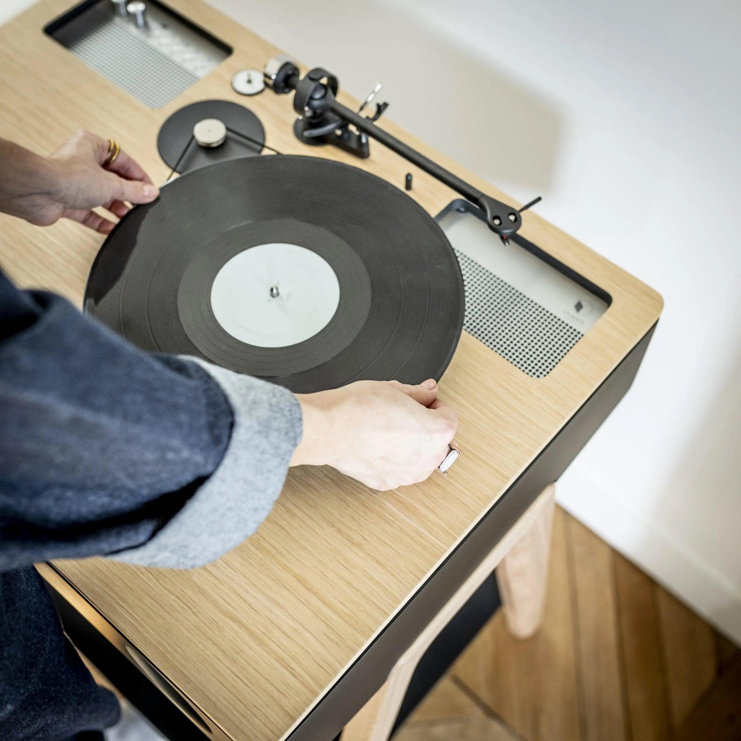 Sistem difuzoare acustice active LX TURNTABLE Stejar - La Boite Concept - PARIS14A.RO