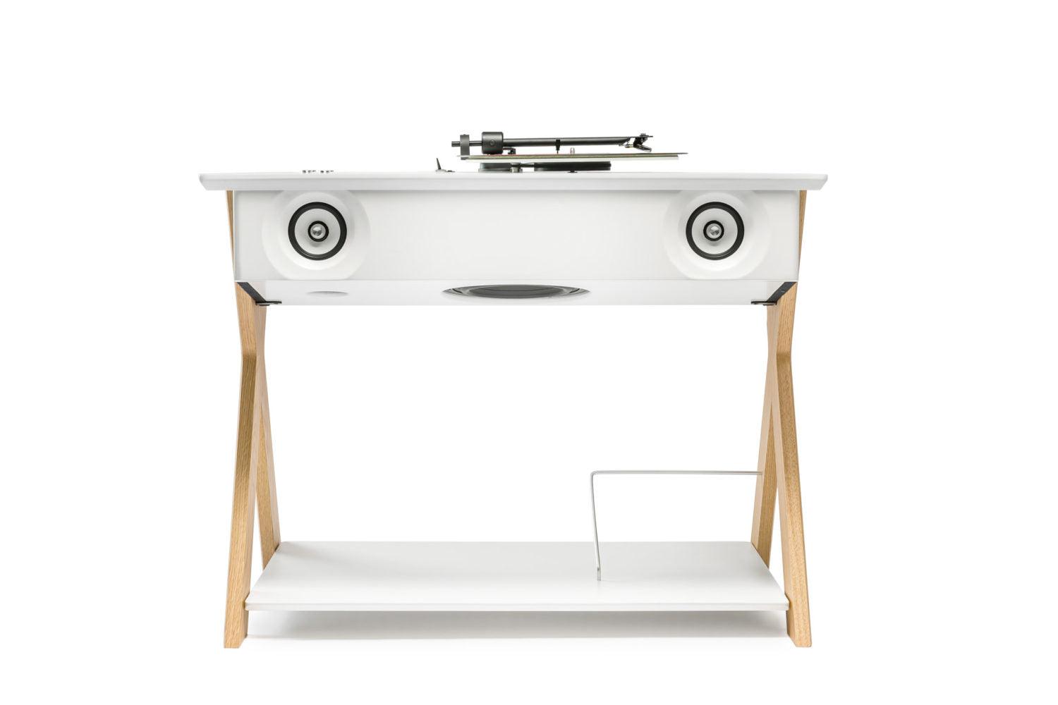 Sistem difuzoare acustice active LX X TURNTABLE Gri inchis / Stejar - La Boite Concept - PARIS14A.RO