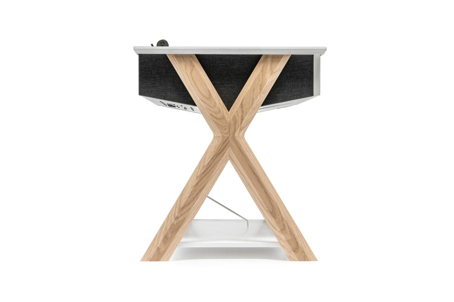 Sistem difuzoare acustice active LX X TURNTABLE Gri inchis / Stejar - La Boite Concept - PARIS14A.RO
