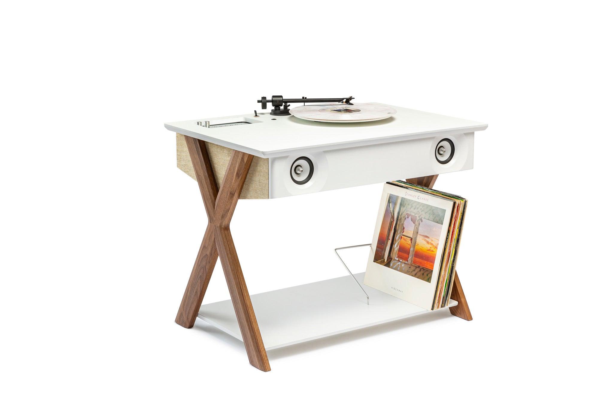 Sistem difuzoare acustice active LX X TURNTABLE Sampanie / Nuc - La Boite Concept - PARIS14A.RO