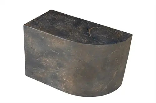 Măsuță Laterală Slay Element Straight, Brown Slate, 60x30x40.5 cm