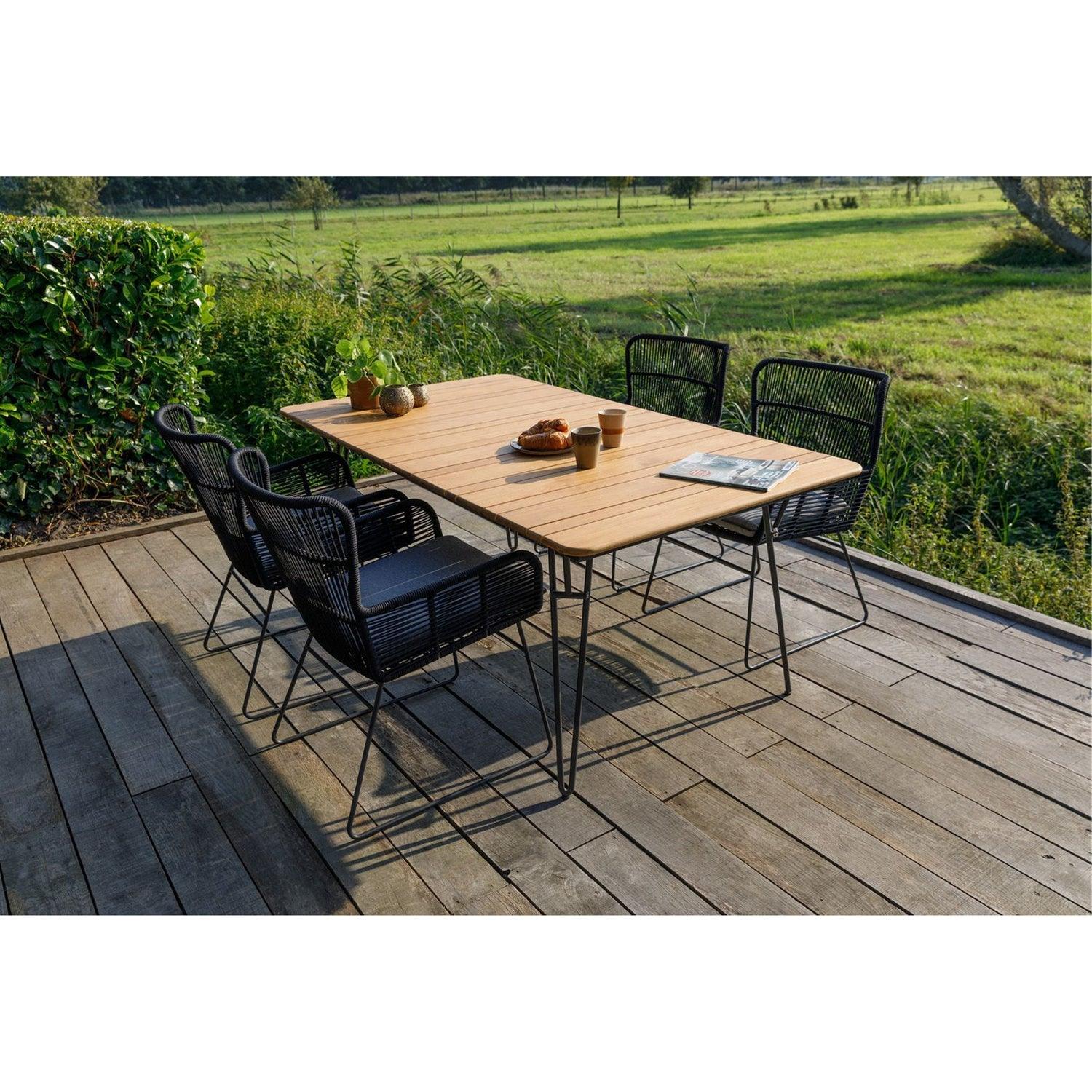 SLIMM GARDEN TABLE TEAK 180CM - PARIS14A.RO