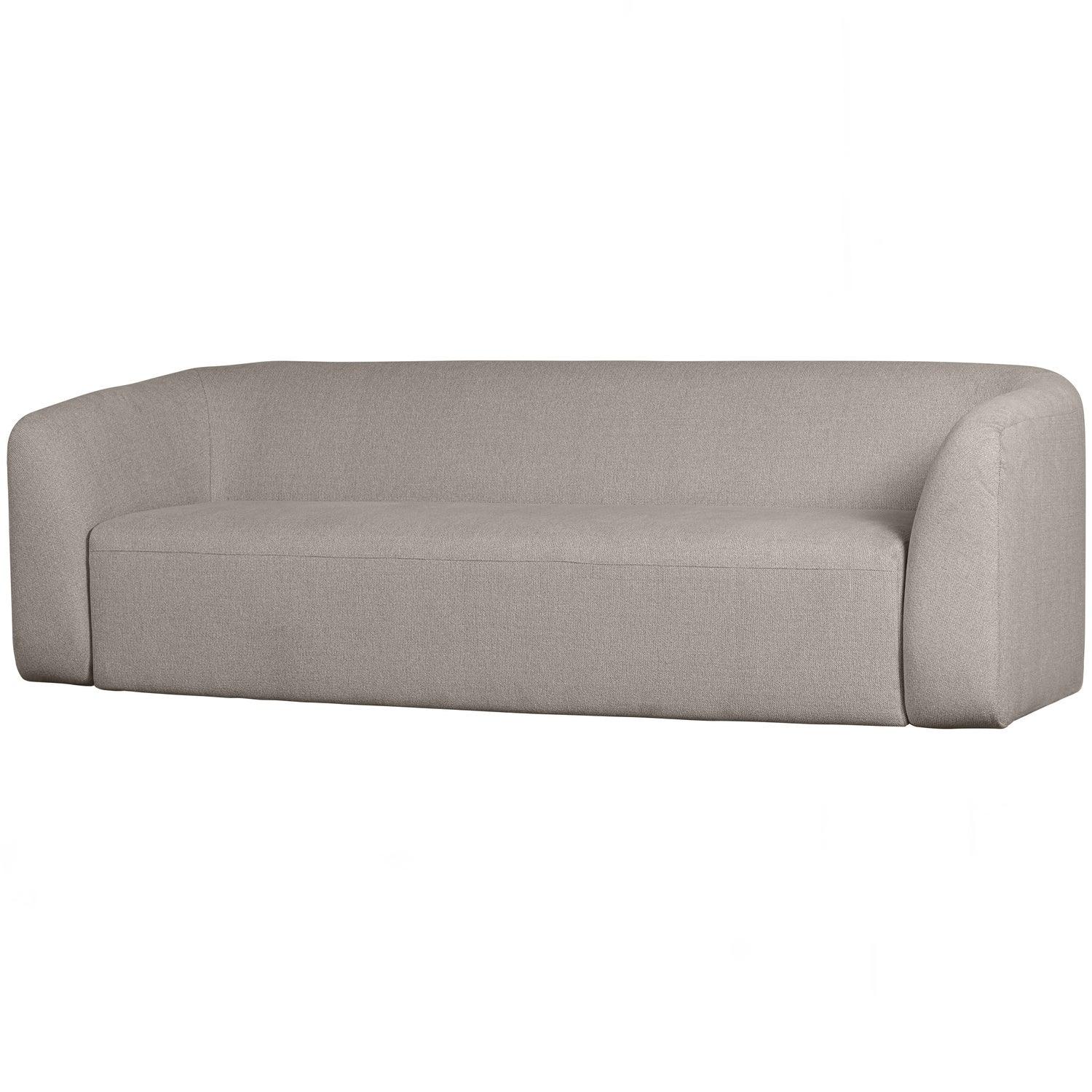 SLOPING 3-SEATER SOFA OFF WHITE MELANGE - PARIS14A.RO