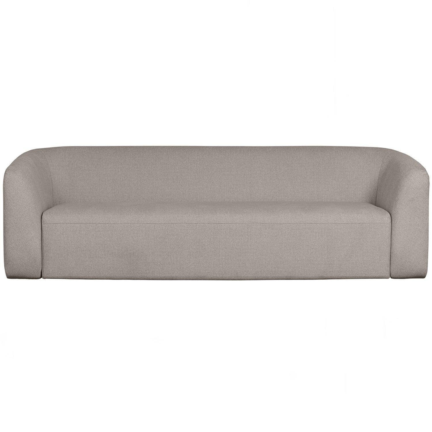 SLOPING 3-SEATER SOFA OFF WHITE MELANGE - PARIS14A.RO