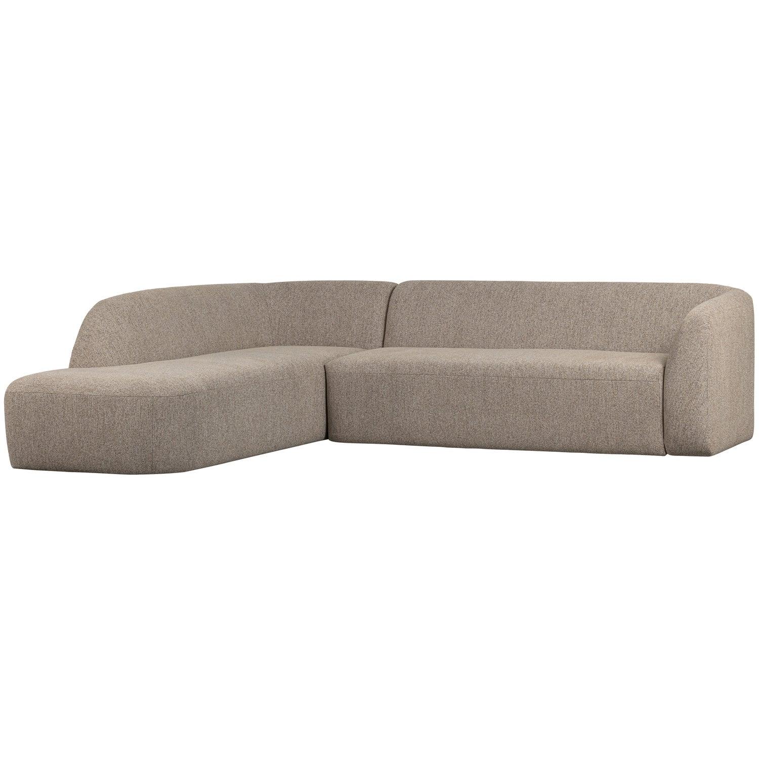 SLOPING CORNER SOFA LEFT NATURAL MELANGE - PARIS14A.RO