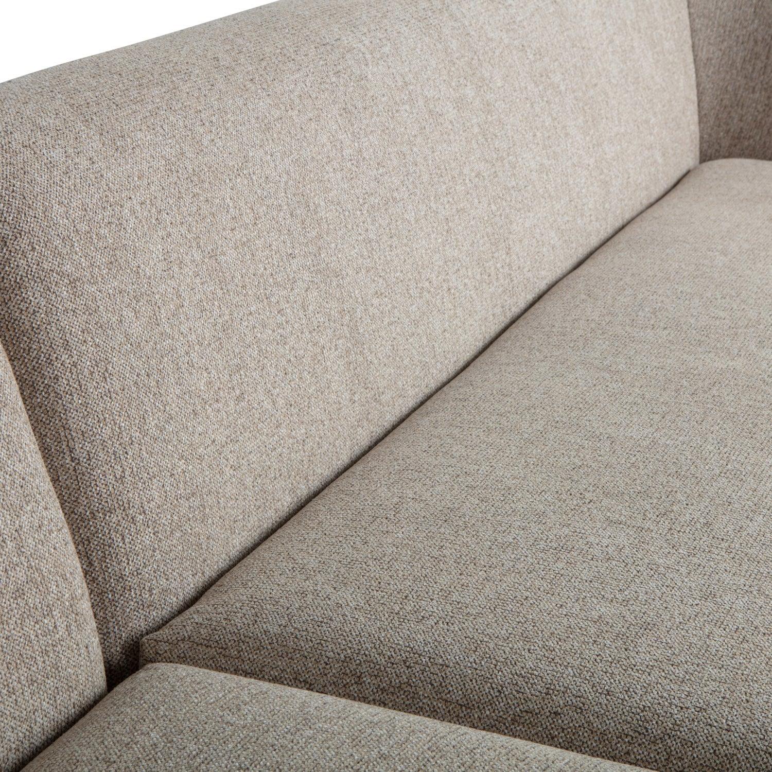 SLOPING CORNER SOFA LEFT NATURAL MELANGE - PARIS14A.RO