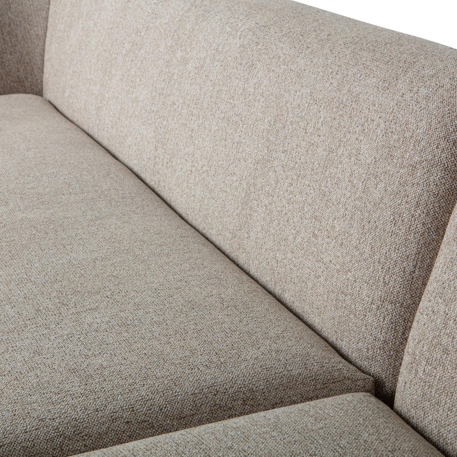 SLOPING CORNER SOFA RIGHT NATURAL MELANGE - PARIS14A.RO