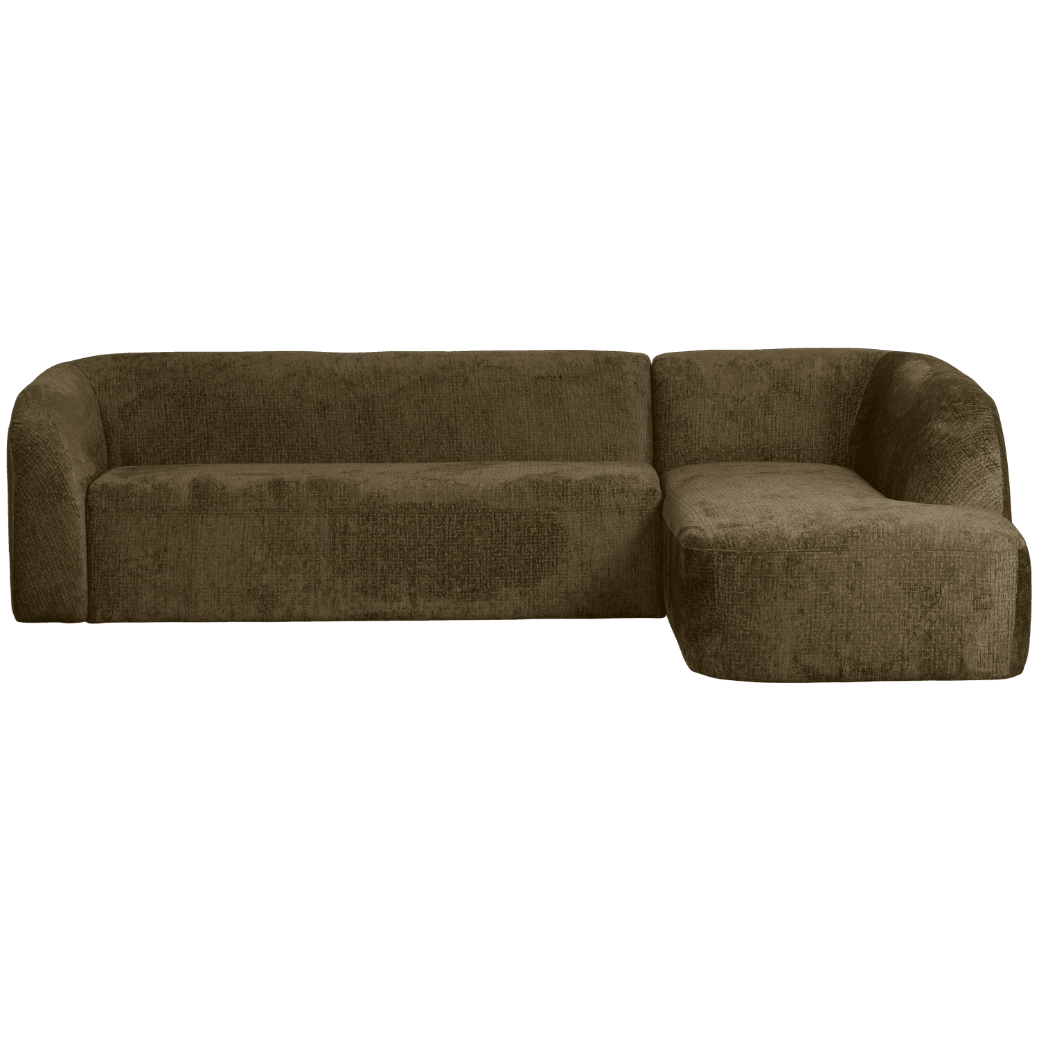 SLOPING CORNER SOFA RIGHT STRUCTURE VELVET BONSAI - PARIS14A.RO