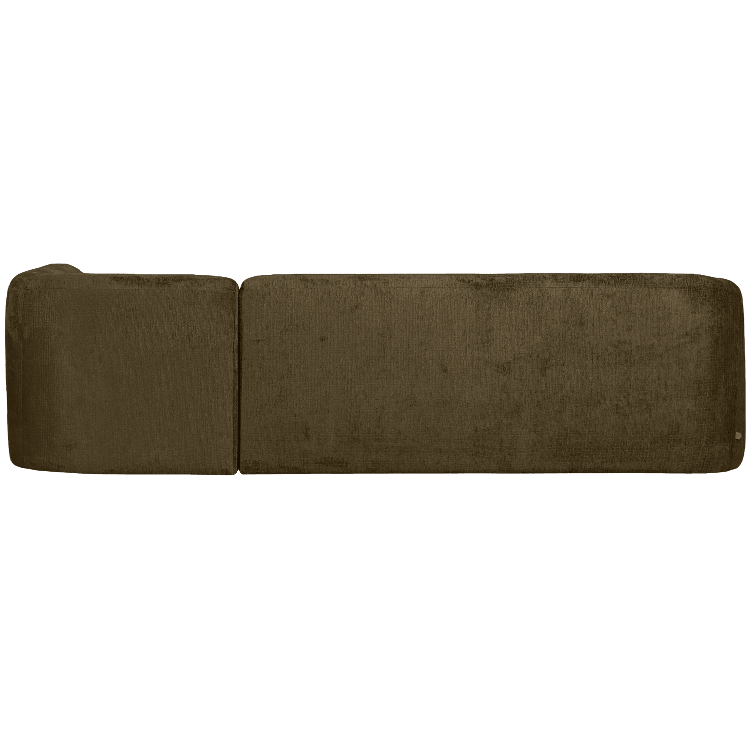 SLOPING CORNER SOFA RIGHT STRUCTURE VELVET BONSAI - PARIS14A.RO