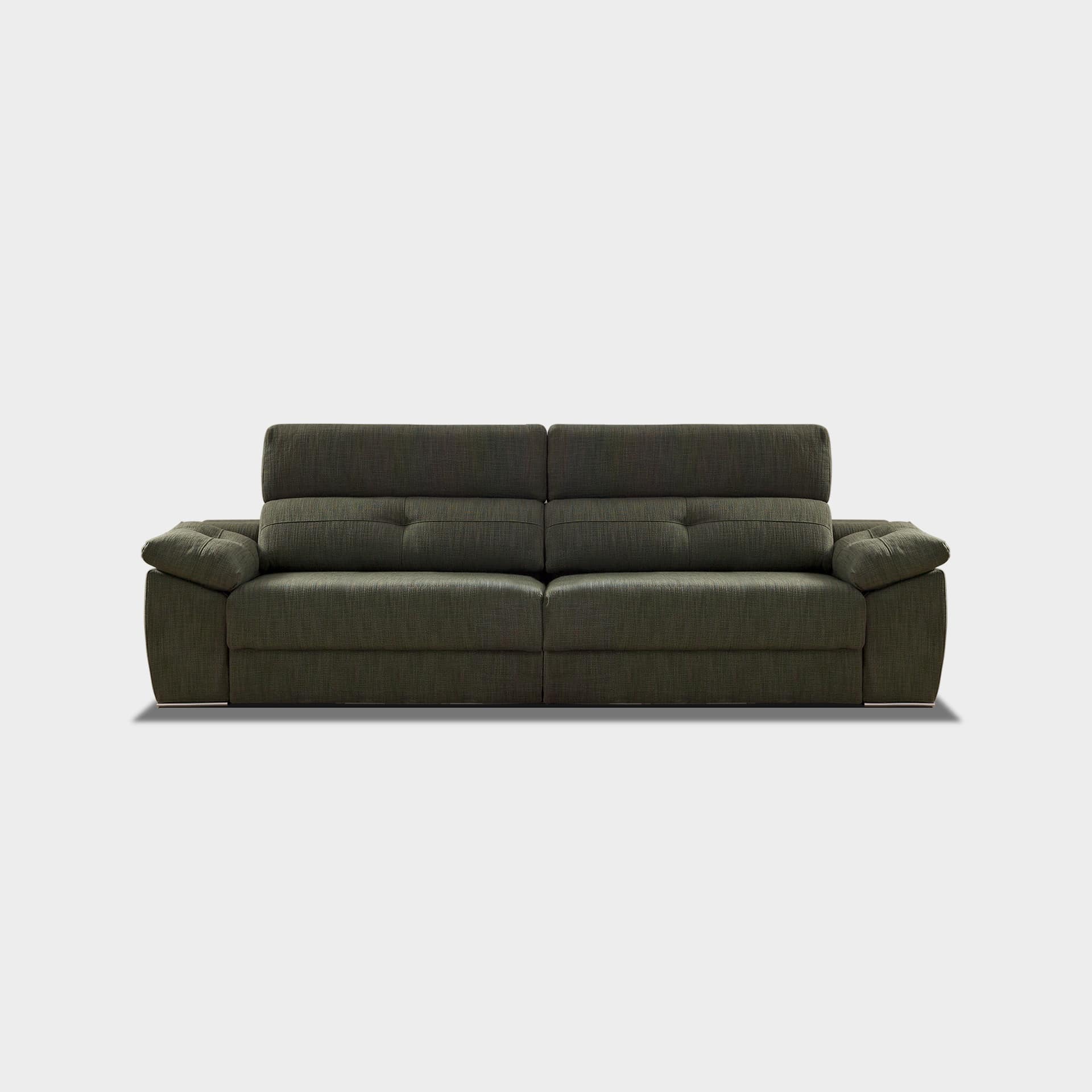ACOMODEL canapea extensibilă Frey | textil | Bej | 254x107x159 cm