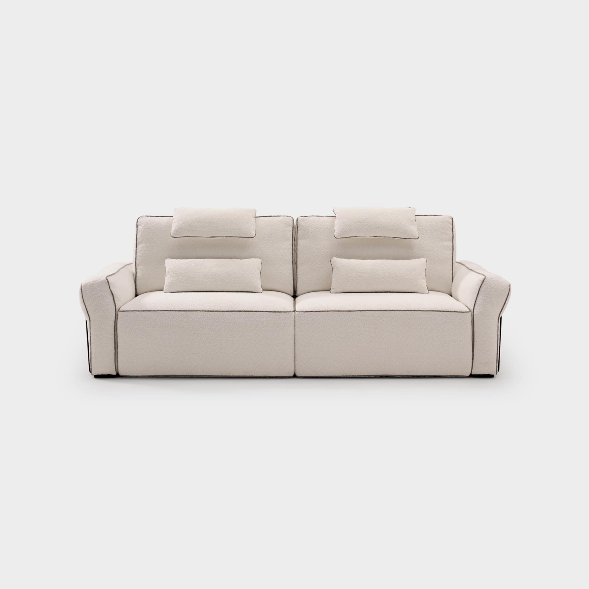 ACOMODEL canapea extensibilă Randi | textil | Bej | 250x104x159 cm